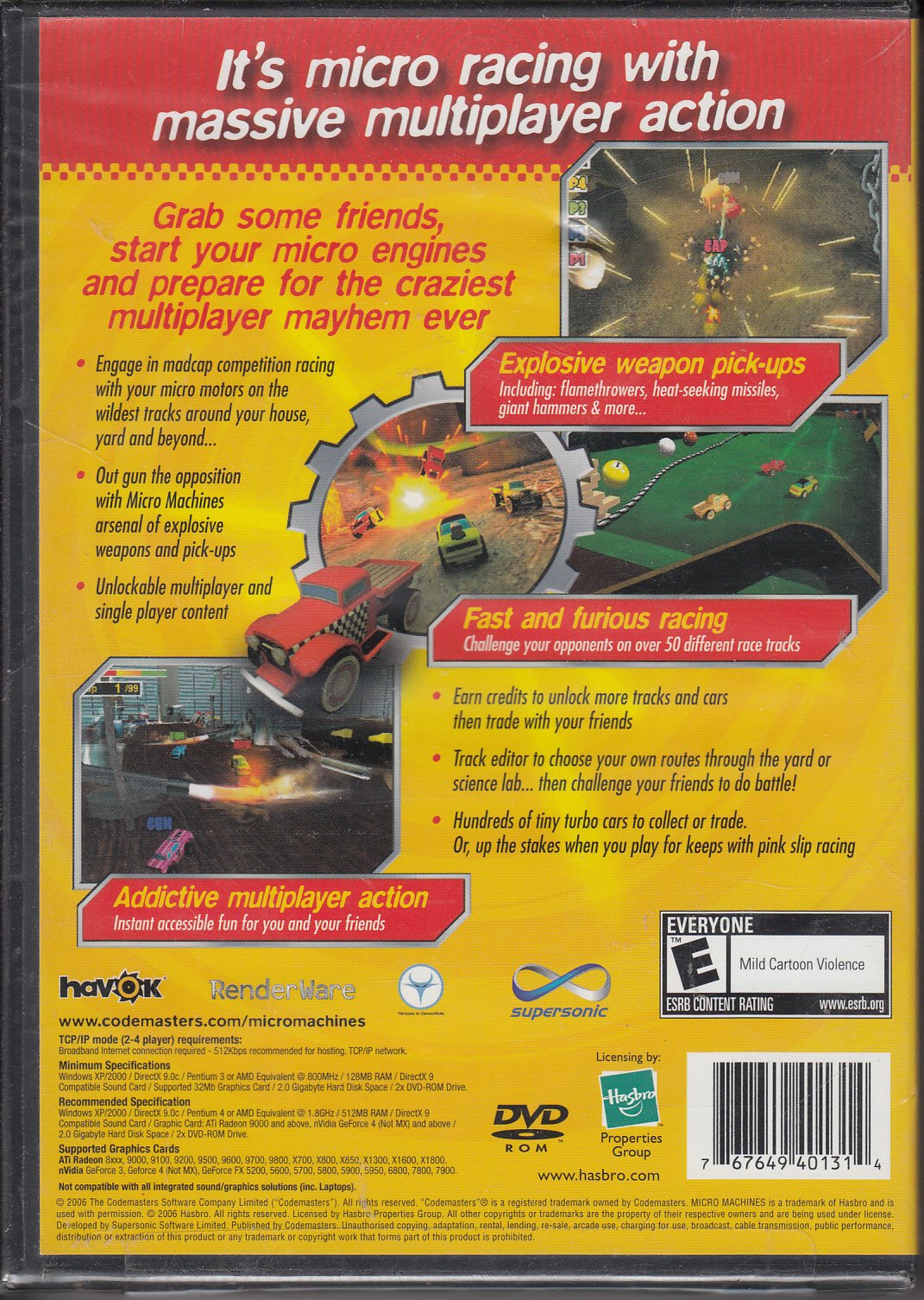 Amazon.com: Micro Machines 4 : Video Games